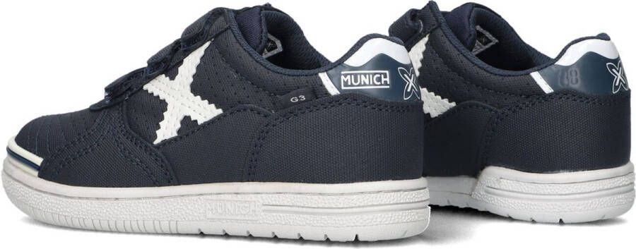 Munich G3 Profit Marineblauw Zaalvoetbalschoenen Jongens