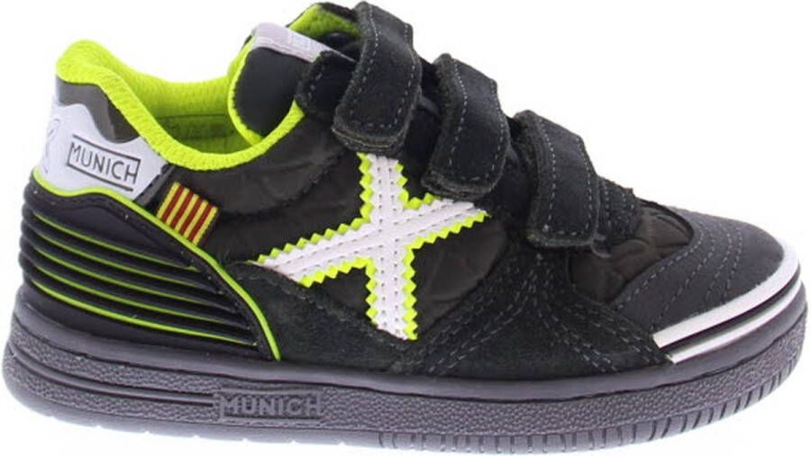 Munich sneaker 1514371 Groen met geel