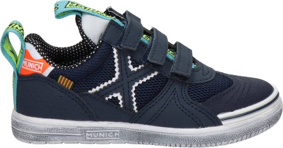 Munich kinder sneaker Blauw