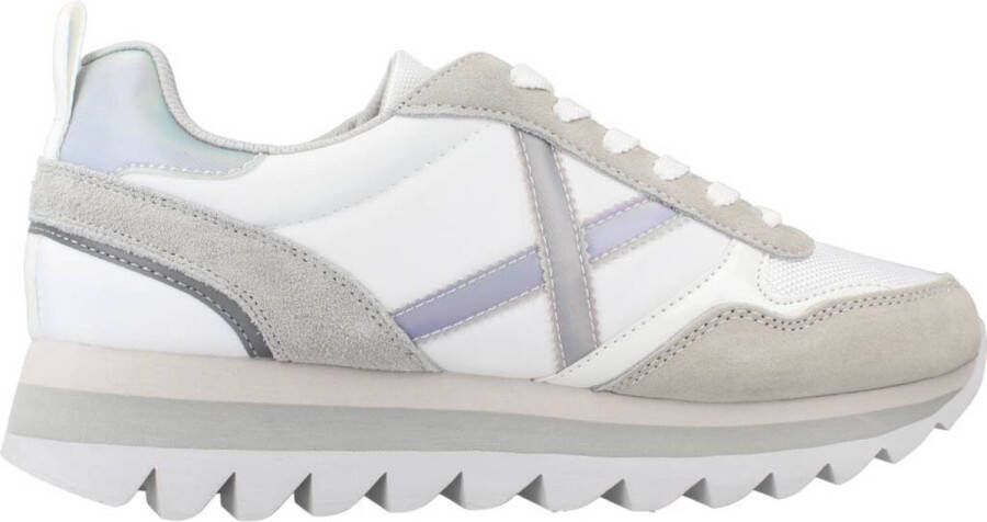 Munich Stijlvolle Ripple Sneakers voor Vrouwen White Dames