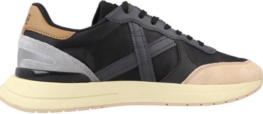 Munich Casual Grijze Textiel Sneakers oor Heren Gray Heren