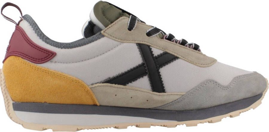 Munich Heritage-geïnspireerde Sneaker in Grijs Multicolor Heren