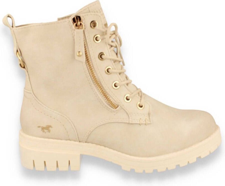 Mustang Dames Bottine Ice BEIGE