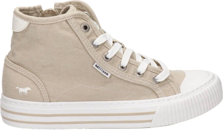 Mustang Veterschoenen Hoog Veterschoenen Hoog beige