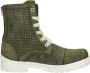 Mustang Dames veterschoenen Hoog groen - Thumbnail 2