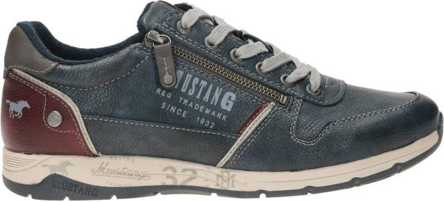 Mustang Shoes Sneakers met rits vrijetijdsschoen halfschoen veterschoen