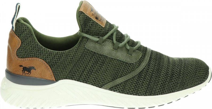 Mustang Heren sneakers Laag khaki