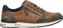 Mustang Sneaker Heren Bruin Cognac - Thumbnail 1