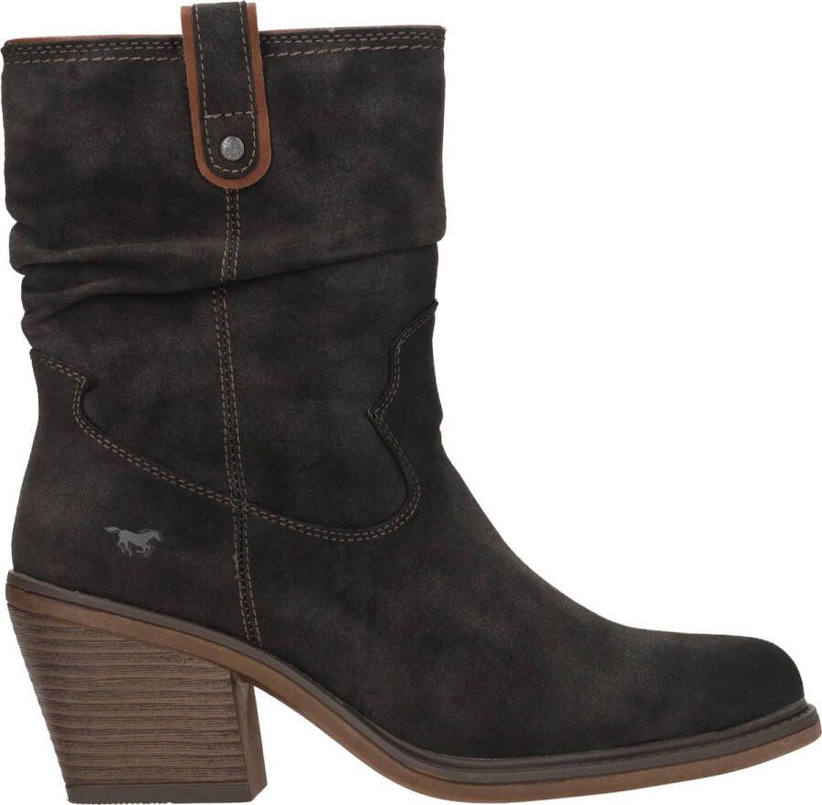 Mustang Shoes Cowboylaarzen met aangerimpelde slouchy-schacht