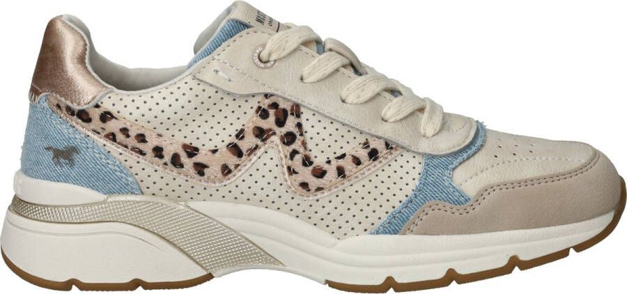 Mustang Sneakers Dames Beige