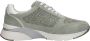 Mustang Mintgroene Geweven Sneaker Green Dames - Thumbnail 1