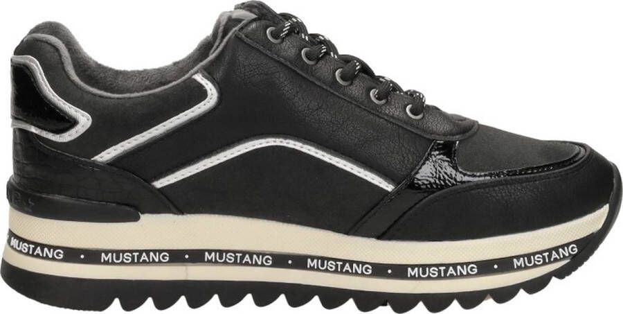 Mustang Sneakers Laag Sneakers Laag zwart - Foto 1