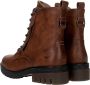 Mustang Bruine Veterschoenen voor Dames Brown Dames - Thumbnail 1