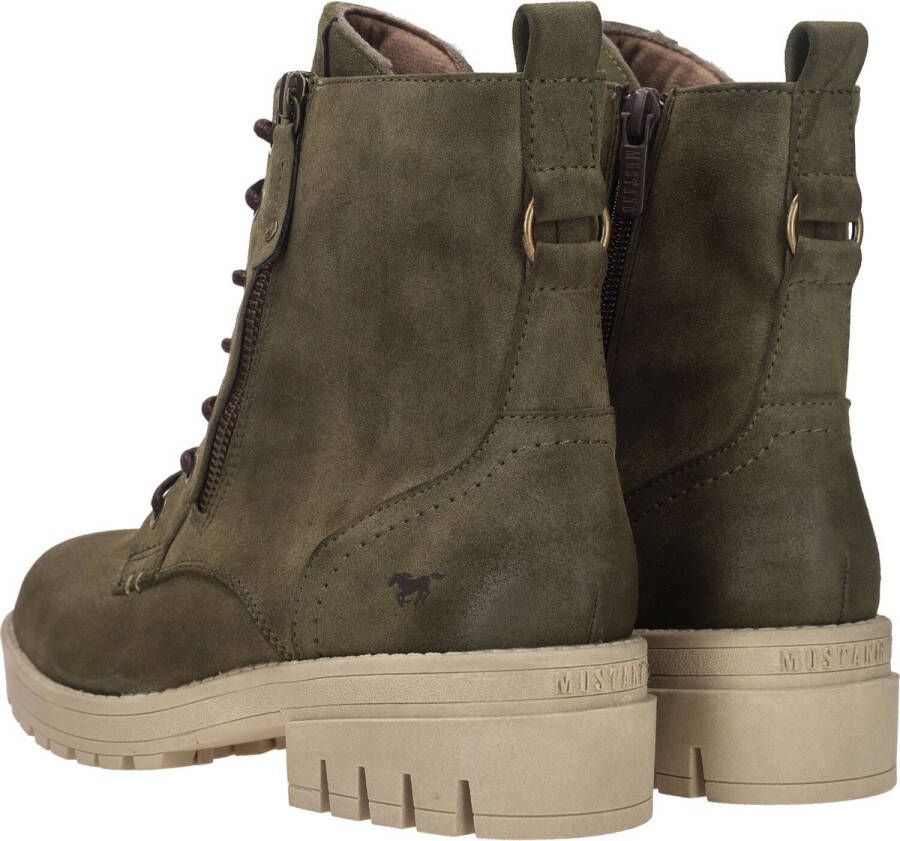 Mustang Veterboot Vrouwen Groen