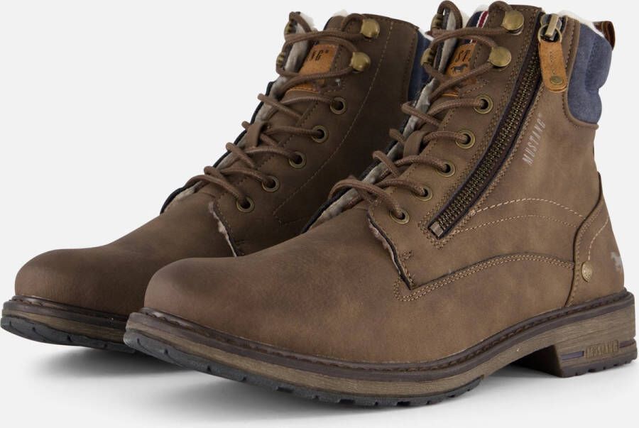 Mustang Veterschoenen Hoog Veterschoenen Hoog donkerbruin