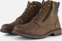 Mustang Veterschoenen Hoog Veterschoenen Hoog donkerbruin - Thumbnail 1