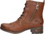 Mustang Veterschoenen Hoog Veterschoenen Hoog cognac - Thumbnail 2