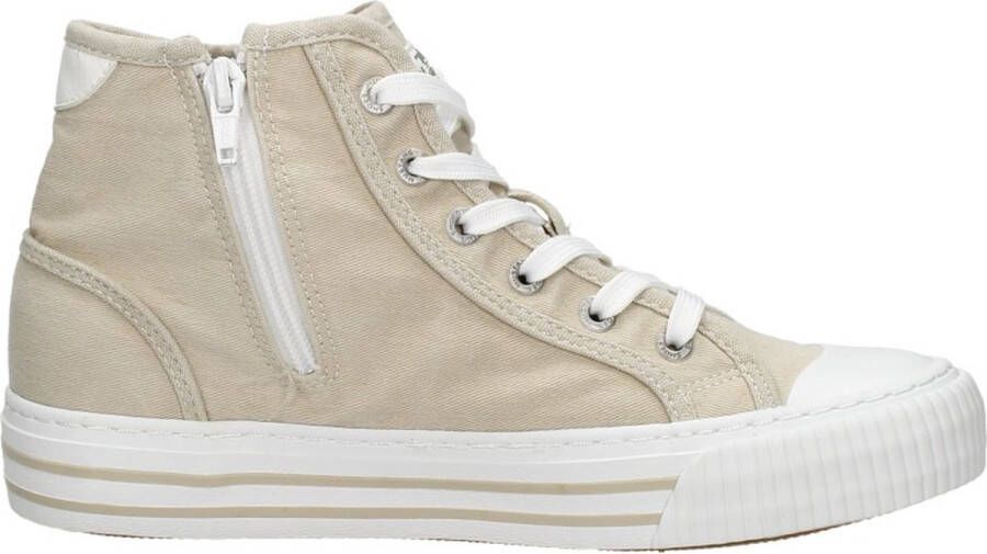 Mustang Veterschoenen Hoog Veterschoenen Hoog beige