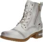 Mustang Veterschoenen Hoog Veterschoenen Hoog gebroken wit - Thumbnail 1