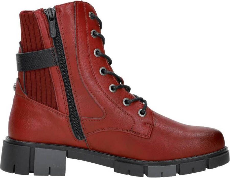 Mustang Veterschoenen Hoog Veterschoenen Hoog rood