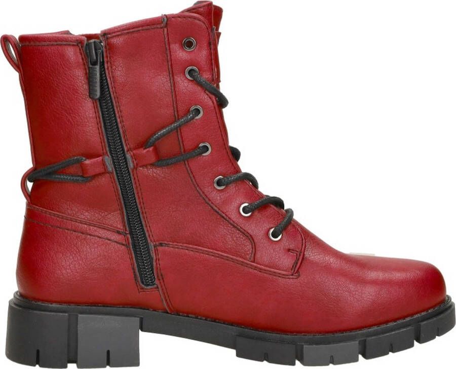 Mustang Veterschoenen Hoog Veterschoenen Hoog rood - Foto 1