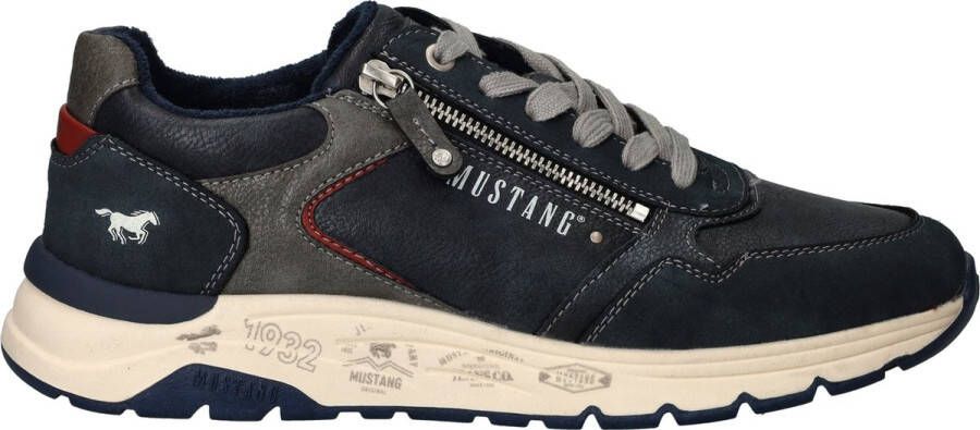 Mustang Veterschoenen Laag Veterschoenen Laag blauw