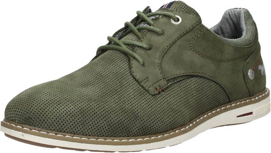 Mustang Veterschoenen Laag Veterschoenen Laag groen