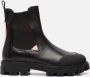 Muyters Chelsea boots Zwart Leer 022701 Dames - Thumbnail 2