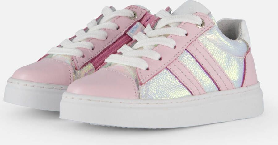 Muyters Petrolio Sneakers roze Leer