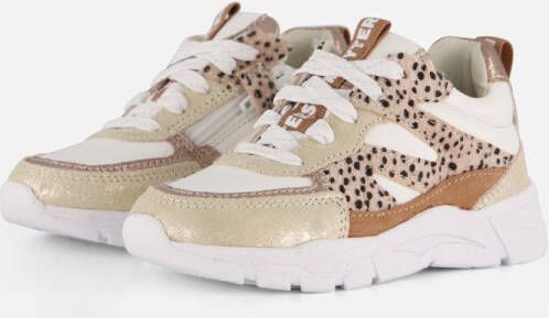 Muyters Sneakers beige Leer