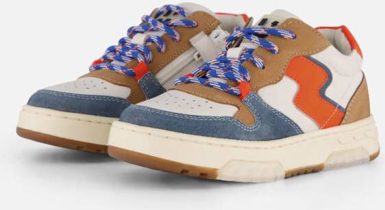 Muyters Sneakers blauw Leer