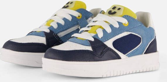 Muyters Sneakers blauw Leer