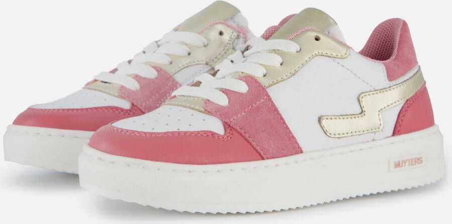 Muyters Sneakers roze Leer