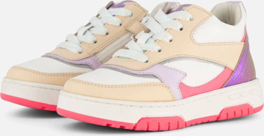 Muyters Sneakers roze Leer