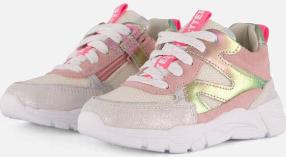 Muyters Sneakers roze Leer