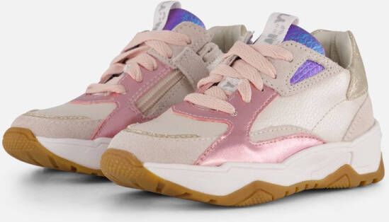 Muyters Sneakers roze Leer