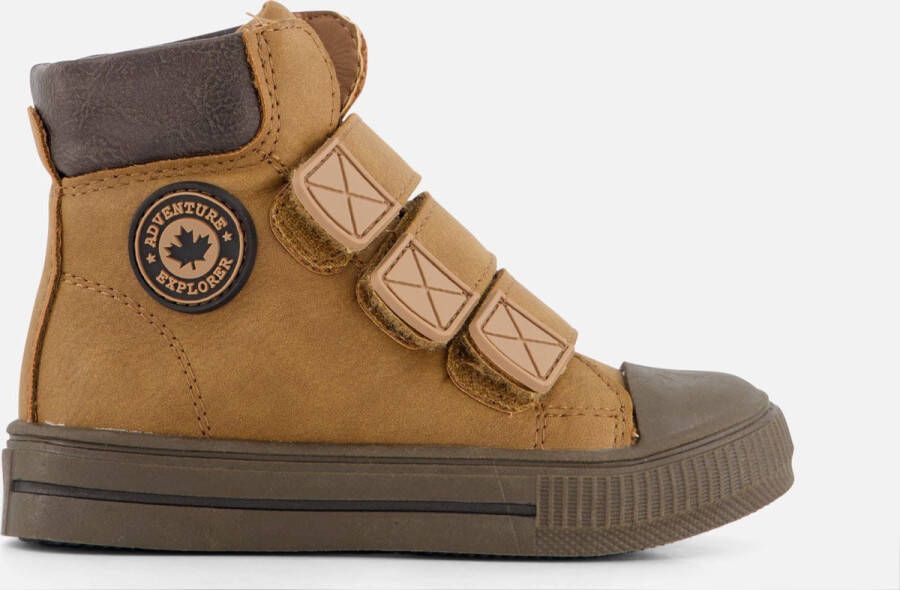 Muyters Velcro Sneakers cognac Imitatieleer - Foto 1