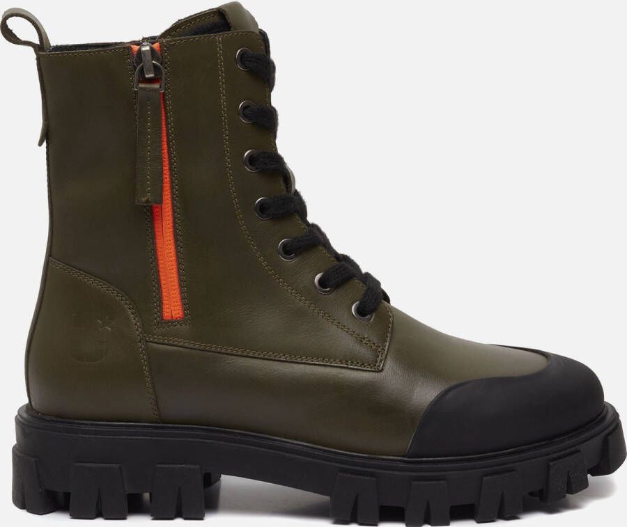 Muyters Veterboots Groen Leer 042604 Dames - Foto 1