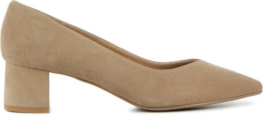 Nalini Dames Pumps Damesschoenen Suède Geen hoogte cm 23E065 Zand