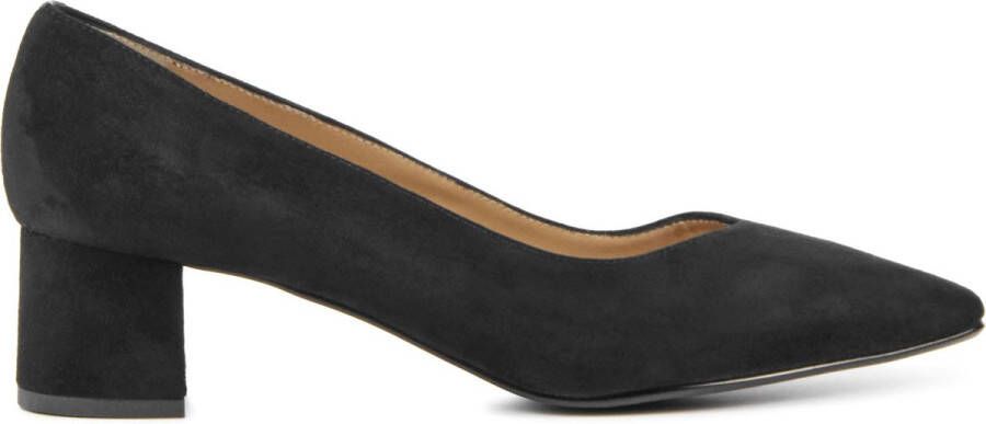 Nalini Dames Pumps Damesschoenen Suède Geen hoogte cm 23E065 Zwart