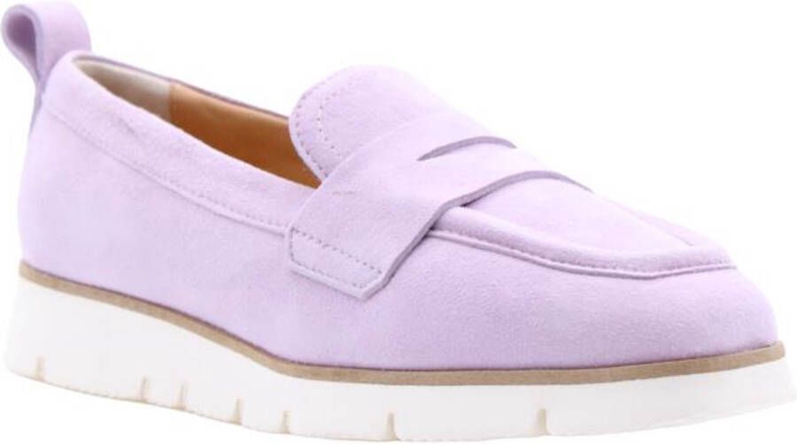 Nando Neri Mocassin Schoenen Nove Collectie Purple Dames