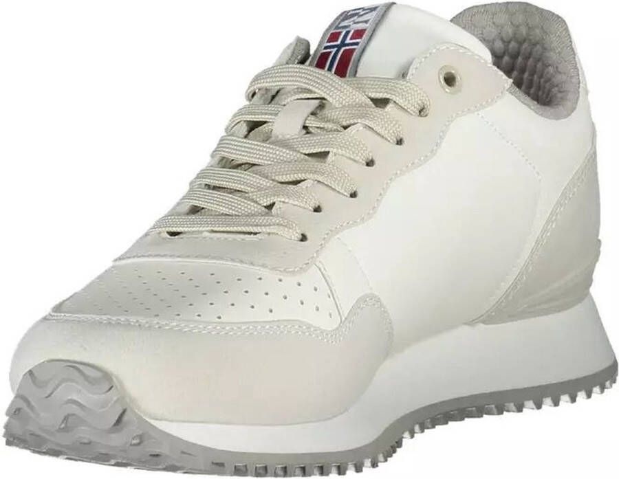 Napapijri Polyester Sneaker Met Contrasterende Details