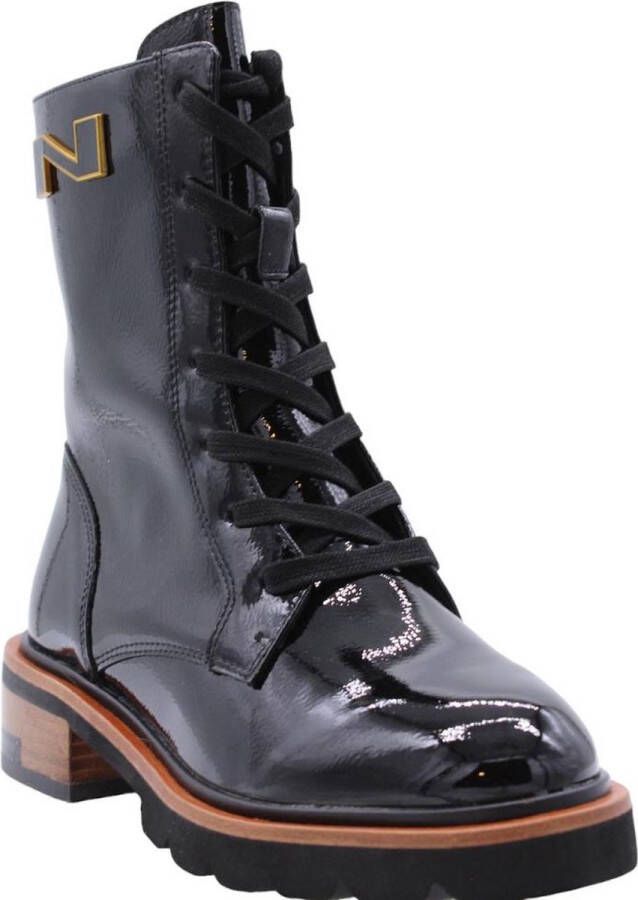 Nathan-Baume Stijlvolle Jacoba Enkellaarzen Black Dames