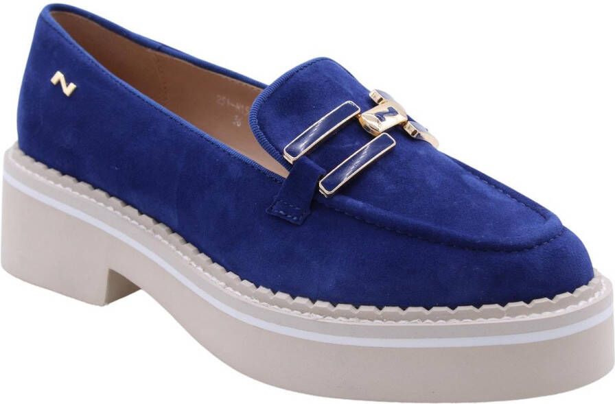 Nathan Baume Mocassin Blauw