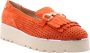 Nathan-Baume Mocassin Stijlvol Schoeisel Orange Dames - Thumbnail 1