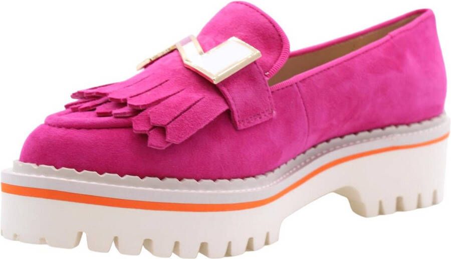 Nathan-Baume Mocassin Morvan Stijlvolle Instappers Pink Dames