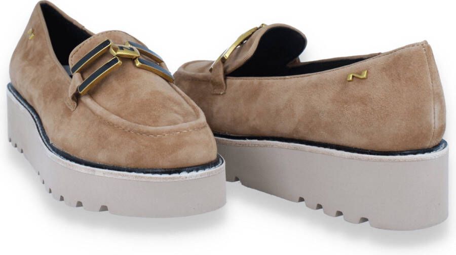 Nathan-Baume Nathan -Baume Dames Mocassin Camel