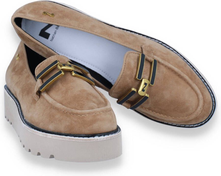 Nathan-Baume Nathan -Baume Dames Mocassin Camel