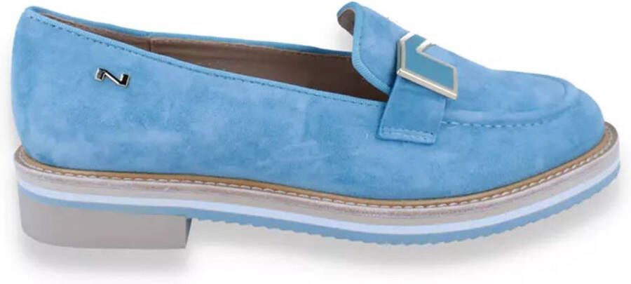 Nathan-Baume Nathan Baume Dames Mocassin Cielo BLAUW