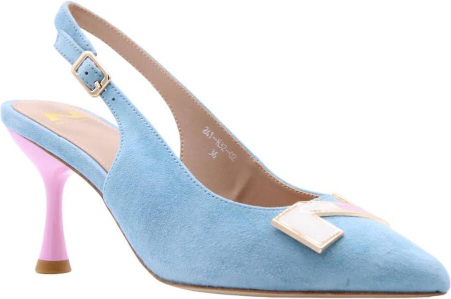 Nathan-Baume Verhoog je stijl met Slingback Hakken Blue Dames